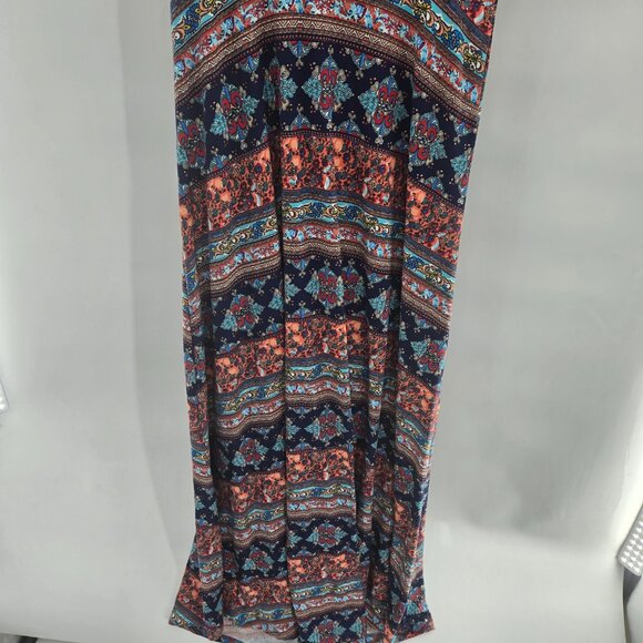 Agnes & Dora Boho Short Sleeved Maxi Dress Size Large - Picture 4 of 14